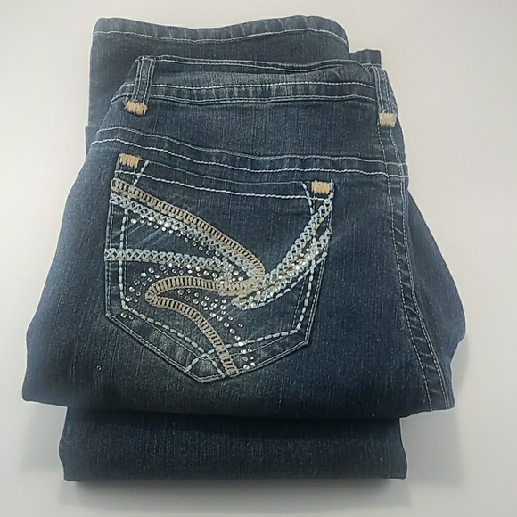 Apollo Petite Bermuda Blue Jeans - Picture 2 of 4